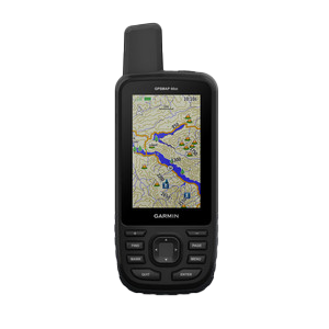 Garmin GPSMAP 66st handheld GPS, black, multisatellite receiver with TOPO maps