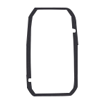 Garmin flush mount kit (for STRIKER) black plastic bezel