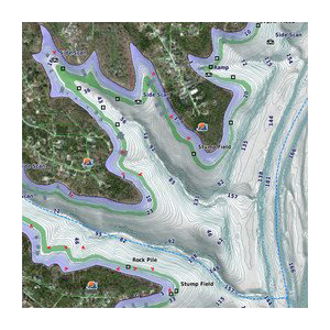 Garmin LakeVü HD Ultra map card for Canada with detailed lake charts