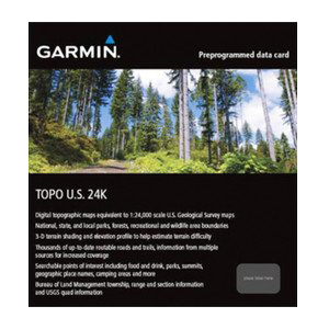 Garmin TOPO U.S. 24K South Central microSD Card by Garmin
