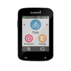 Garmin Edge 820 bicycle computer in black with color touchscreen display