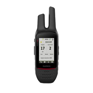 Garmin Rino 750 GPS and 2-way radio handheld, black with red trim, Garmin