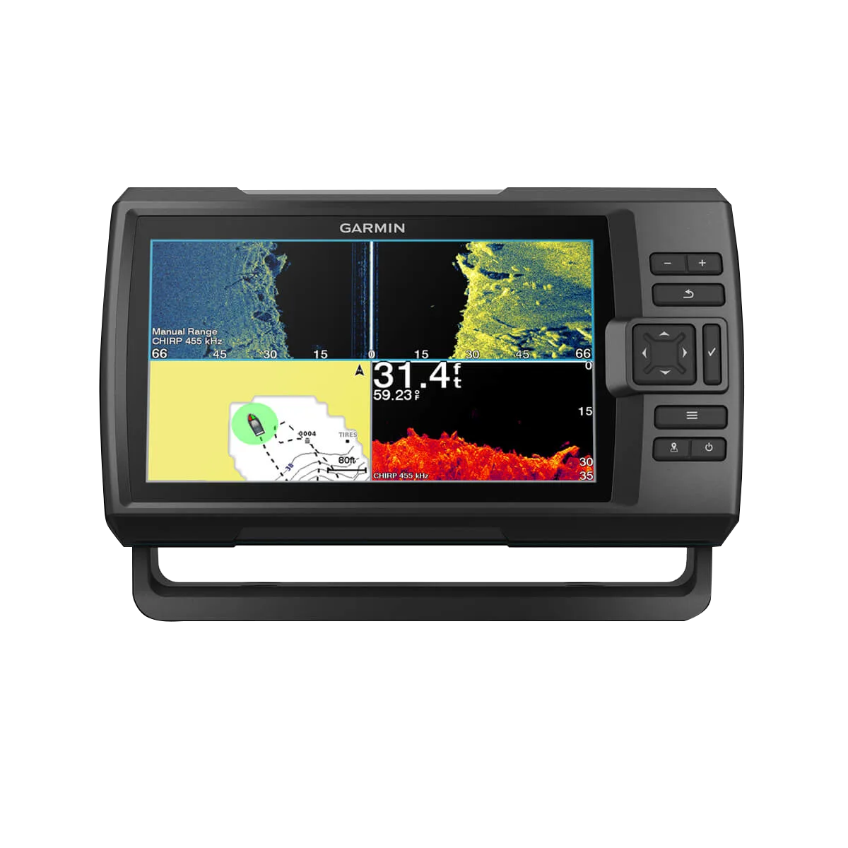 Garmin STRIKER Vivid 9sv fish finder without transducer with color sonar display