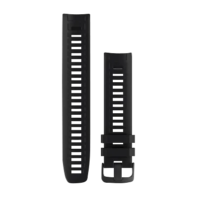 Garmin watch bands, black, two-piece set (010-12854-18)