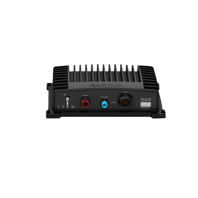 Garmin GLS 10 Sonar Module for EchoMap, black marine chartplotter sonar accessory.