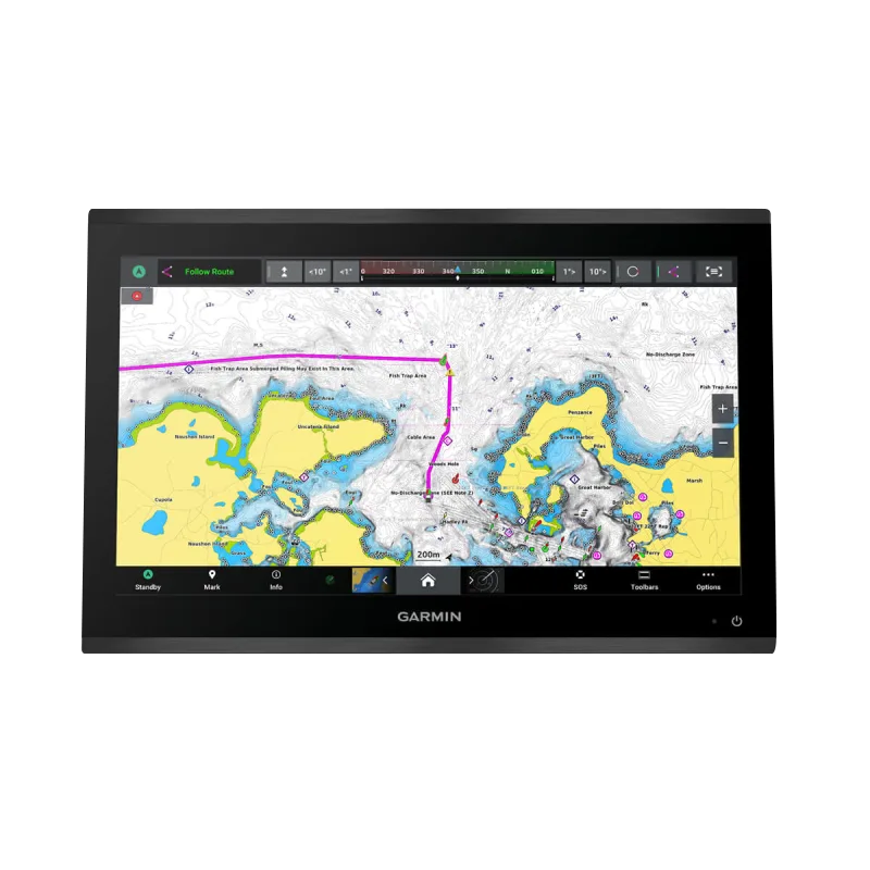 Garmin GPSMAP 9019 Premium marine chartplotter with worldwide basemap