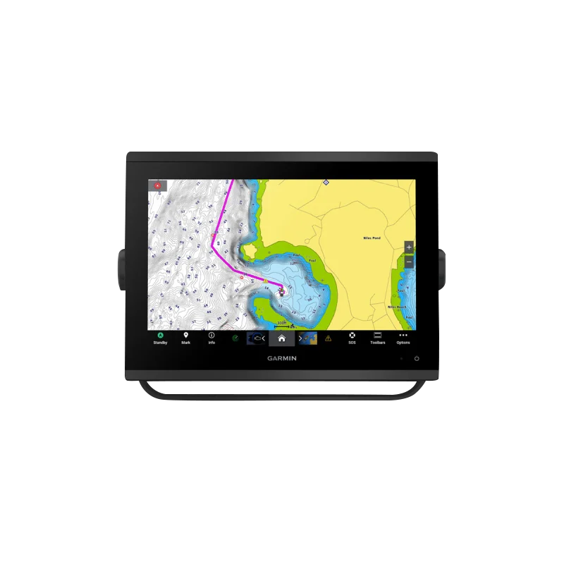 Garmin GPSMAP 1243xsv SideVü, ClearVü and Traditional CHIRP Sonar with Mapping (010-02367-61) by Garmin