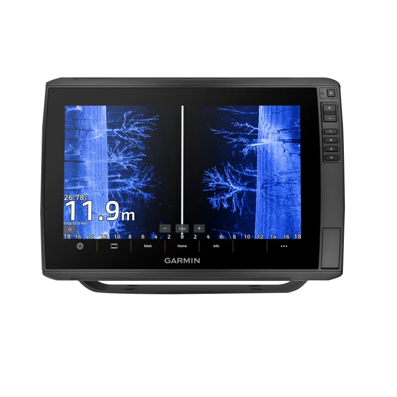 Garmin ECHOMAP Ultra 2 12-inch chartplotter, black, 122sv model, without transducer