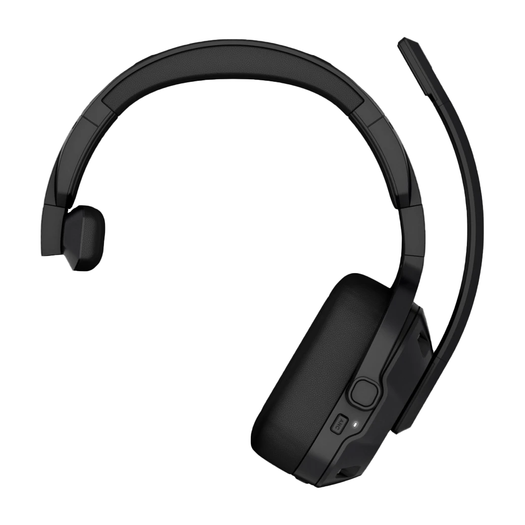 Garmin Dezl Headset 110 premium trucking headset, black over-ear with boom mic