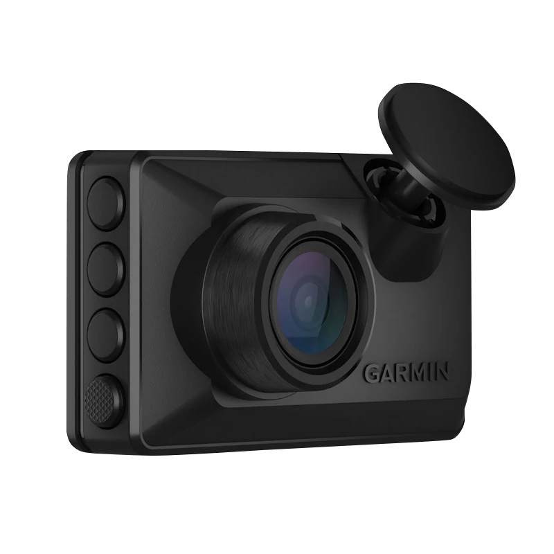 Garmin Dash Cam X110, black 1080p dash camera with 140-degree field of view