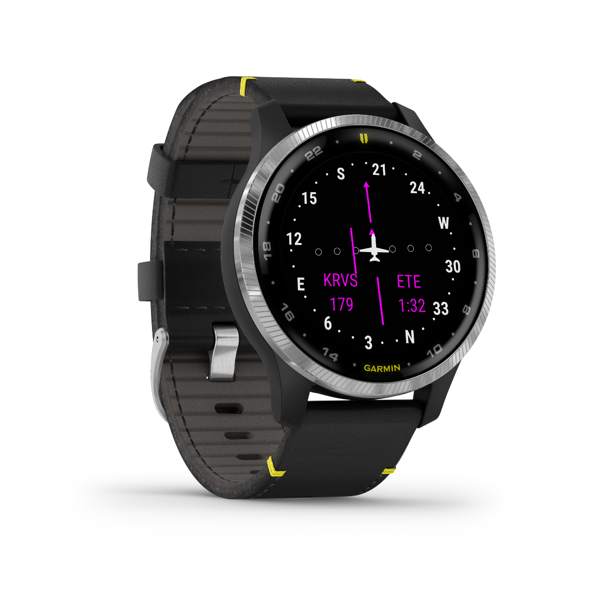 Garmin D2 Air GPS Smartwatch for Pilots & Aviators (010-02173-41) by Garmin