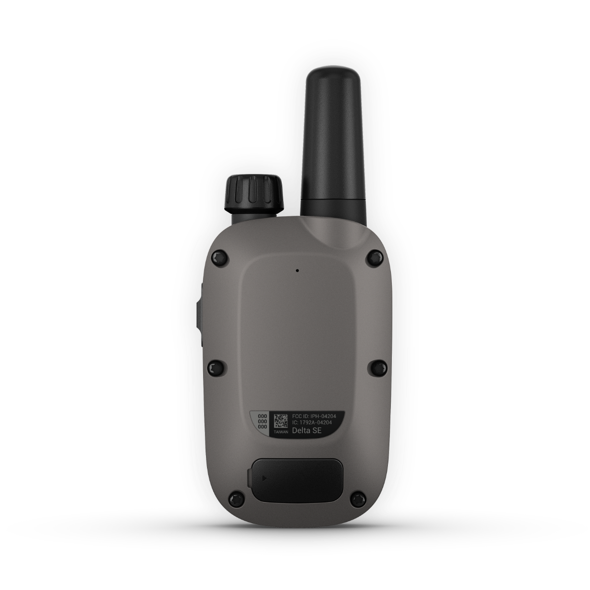 Garmin Delta SE handheld remote, gray with black control knob
