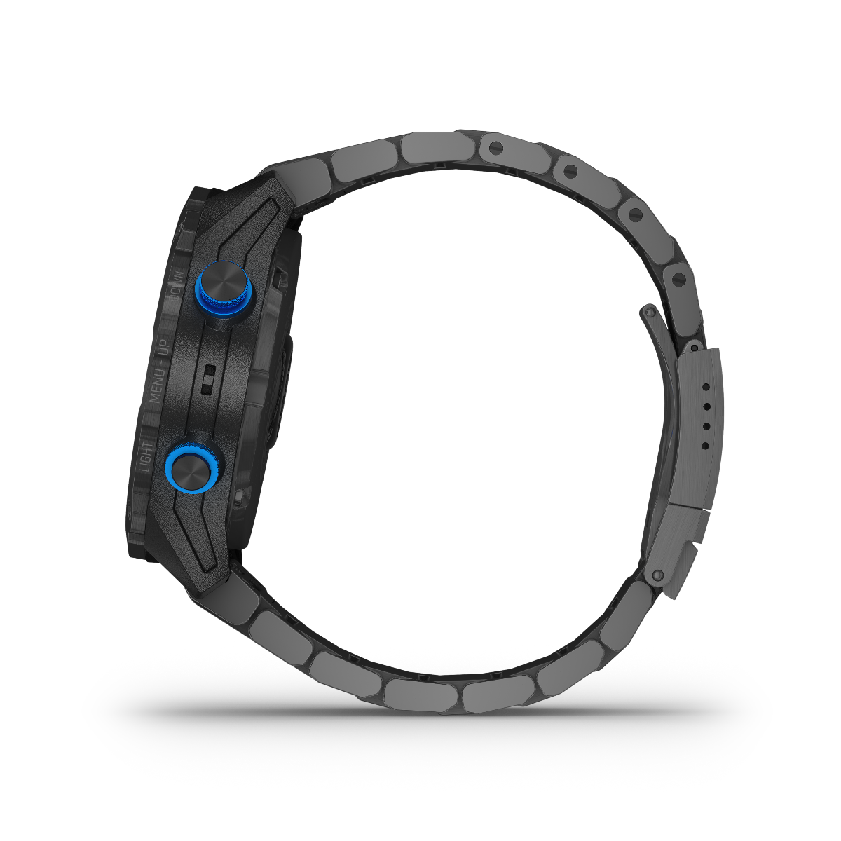 Garmin Descent Mk2i dive smartwatch with titanium carbon gray DLC case and black band