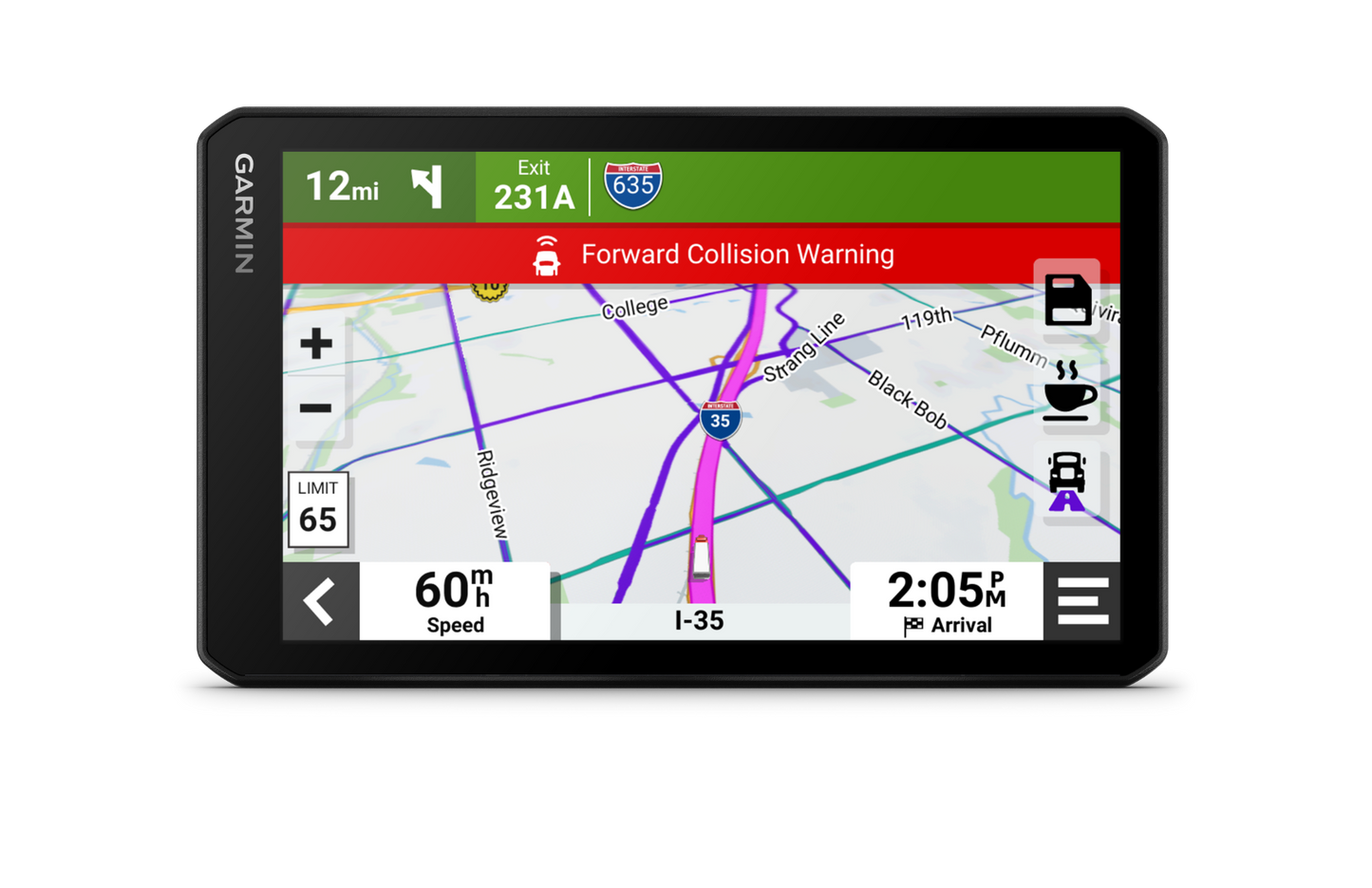 Garmin dezlCam OTR710, Trucking GPS Navigator with 7-inch Screen (010-02727-00) by Garmin