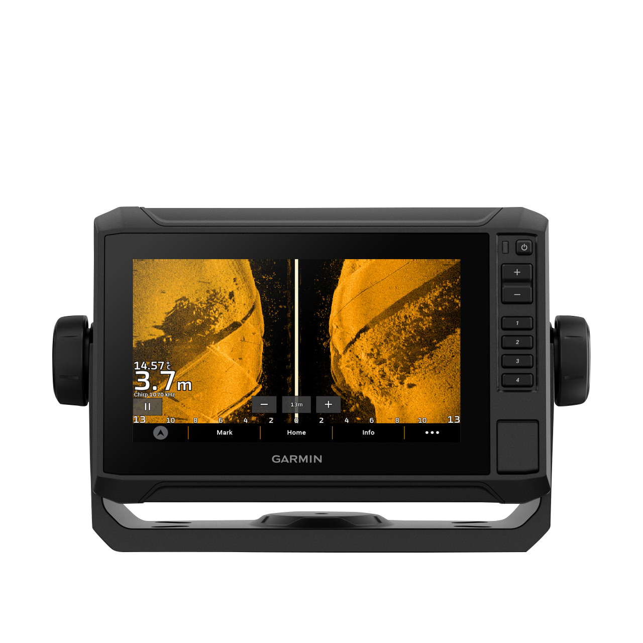 Garmin ECHOMAP 75sv UHD2 marine chartplotter with Canada Inland and Coastal Basemap