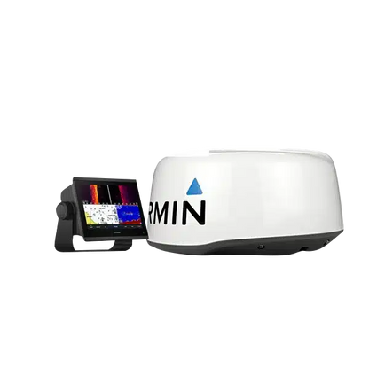 Garmin GPSMAP 943xsv with GMR 18 HD+ Radome - 9", Navionics, SideVü, ClearVü and Traditional Chirp (010-02366-80) by Garmin