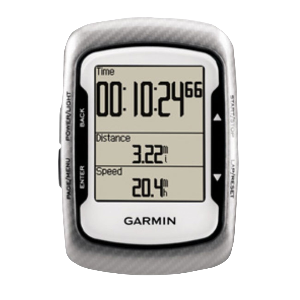 Garmin Edge 500 bicycle computer, black and silver bundle by Garmin
