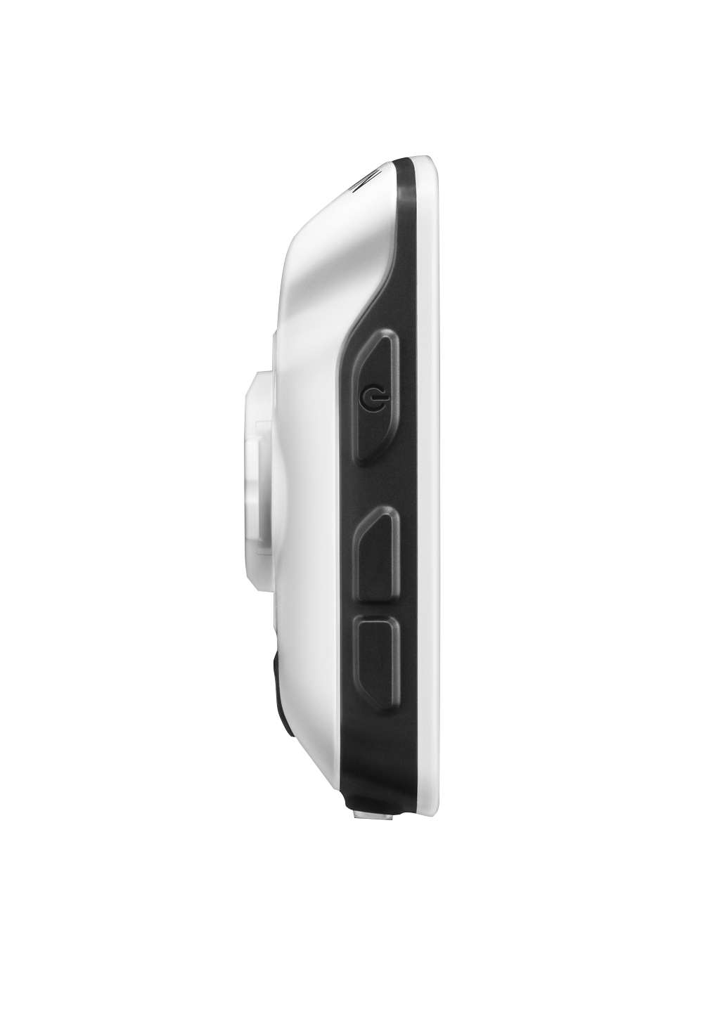 Garmin Edge 520 Bundle bicycle computer, white with black side panel and three side buttons
