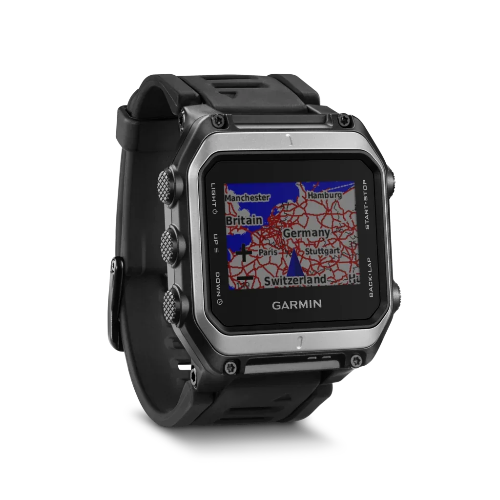 Garmin Epix GPS smartwatch, refurbished, black band