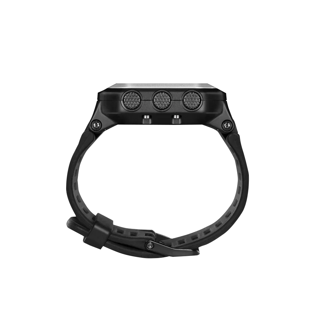 Garmin Epix GPS Smartwatch, black silicone band, certified refurbished