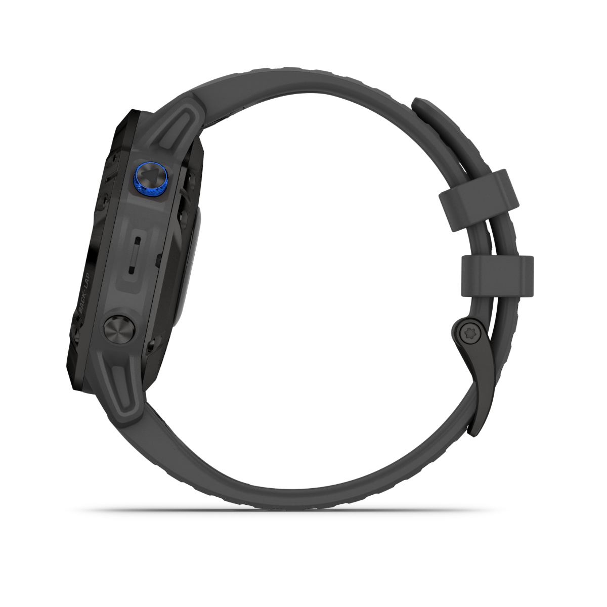 Garmin Fenix 6 Pro Solar GPS smartwatch, refurbished, black case with gray band