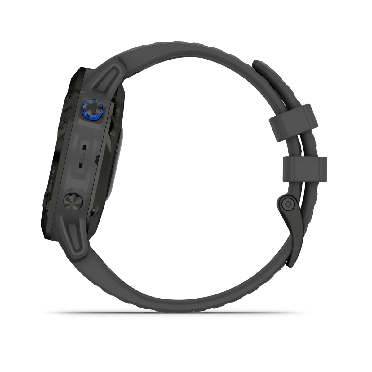 Garmin Fenix 6 Pro Solar GPS smartwatch, refurbished, black case with gray band