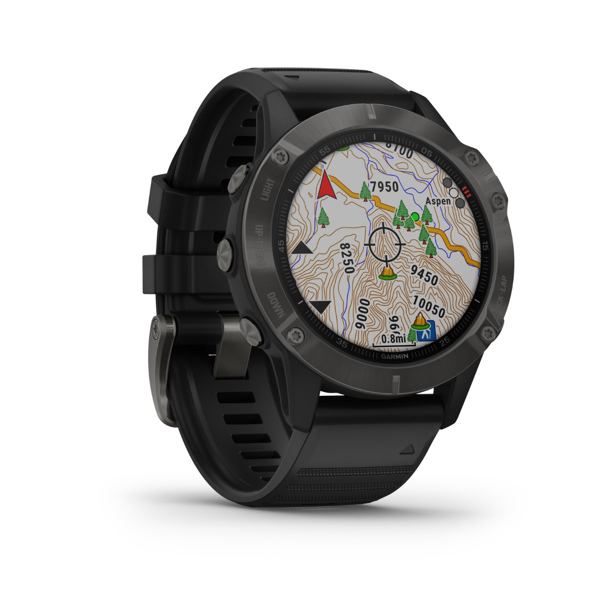 Garmin Fenix 6 Pro Black with Black Band (010-02158-01) by Garmin