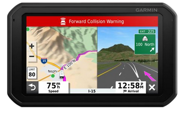 Garmin RV 785 & Traffic GPS, 7-inch display in black rugged case for RVs, certified refurbished