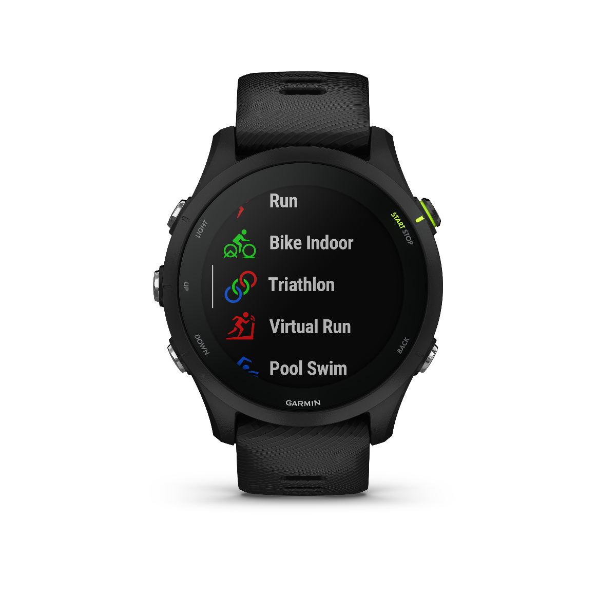 Garmin Forerunner 255 Music smartwatch, black, GPS fitness watch for runners