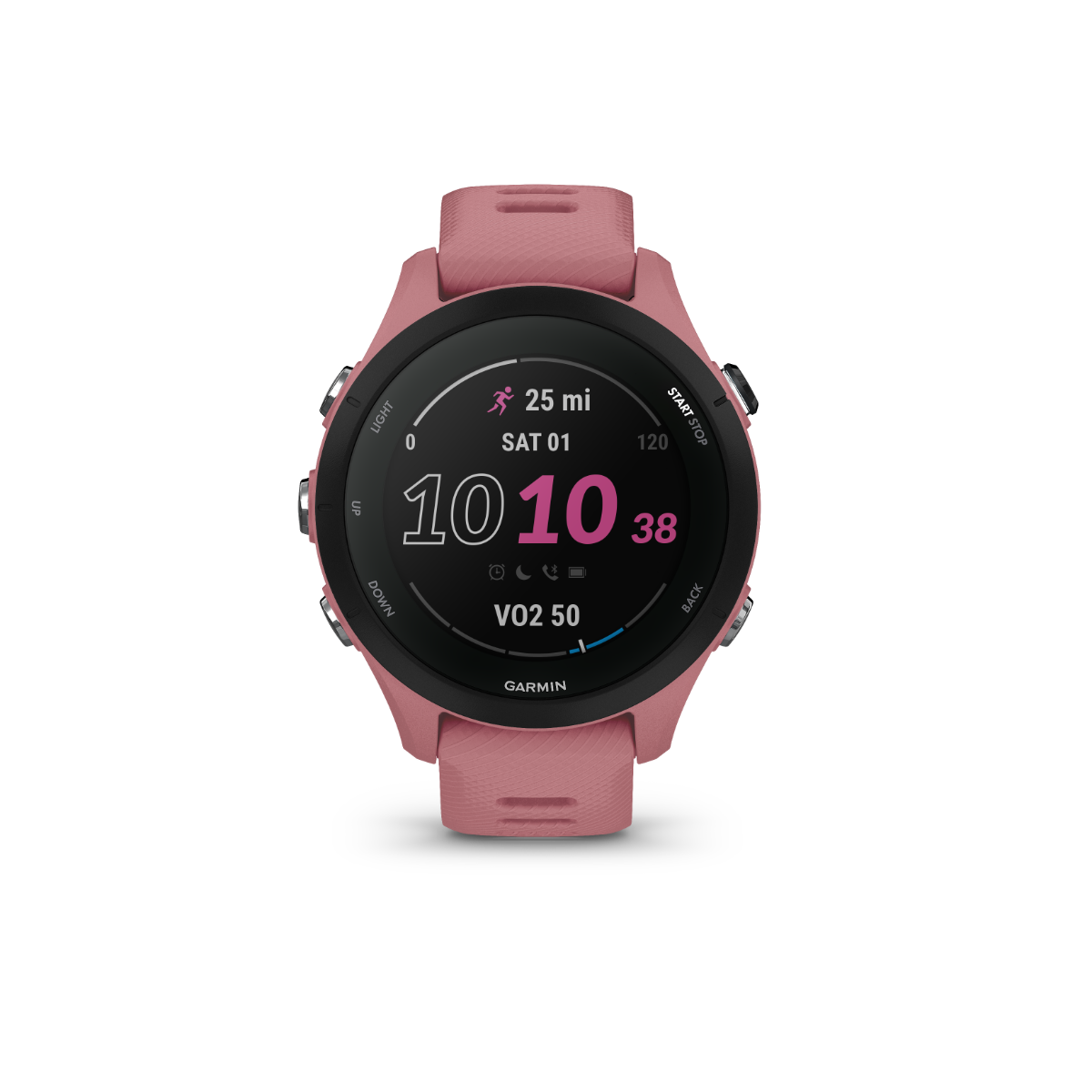 Garmin Forerunner 255S, Light Pink, Premium Fitness GPS Smartwatch for Runners (010-02641-03) by Garmin