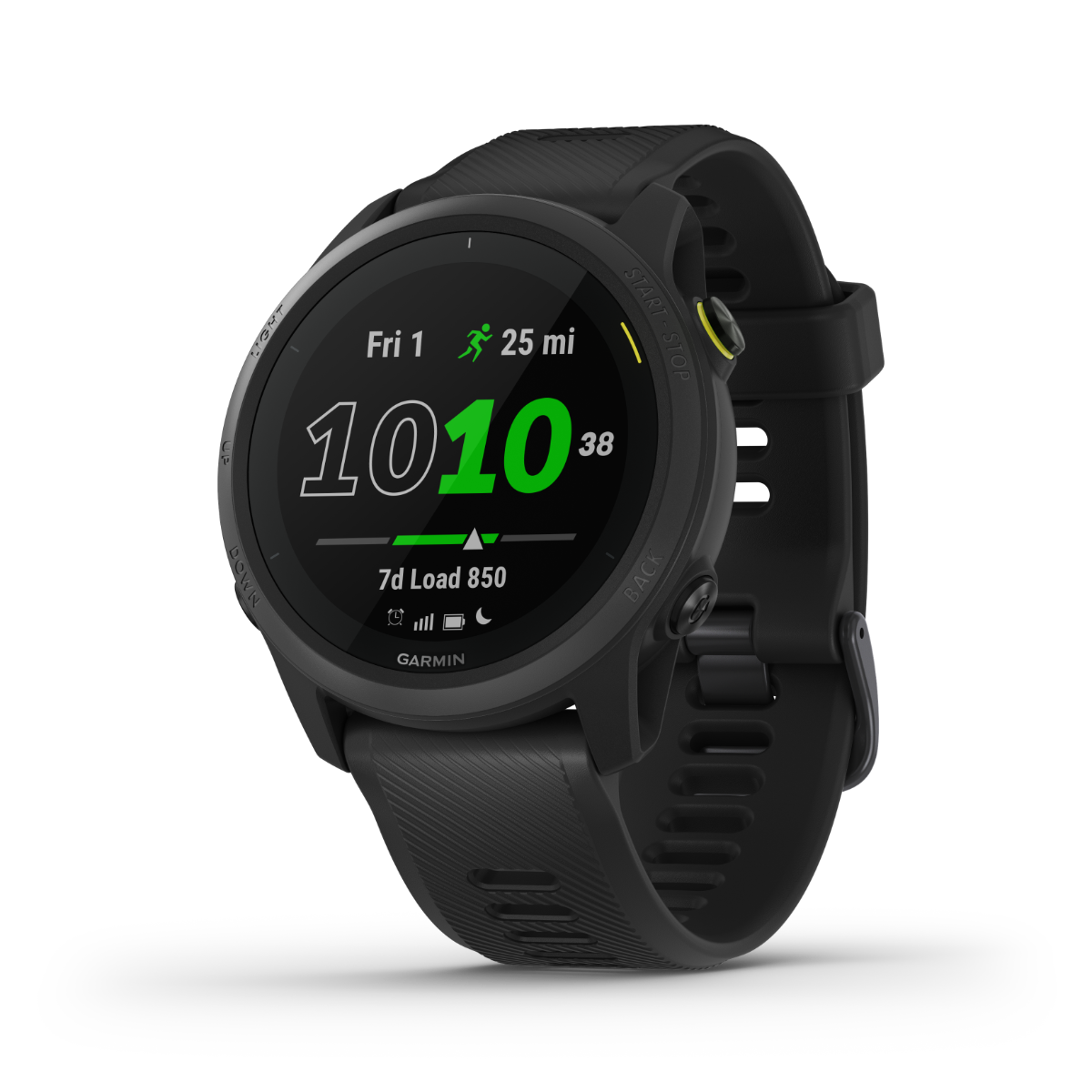 Garmin Forerunner 745 smartwatch, black, certified refurbished