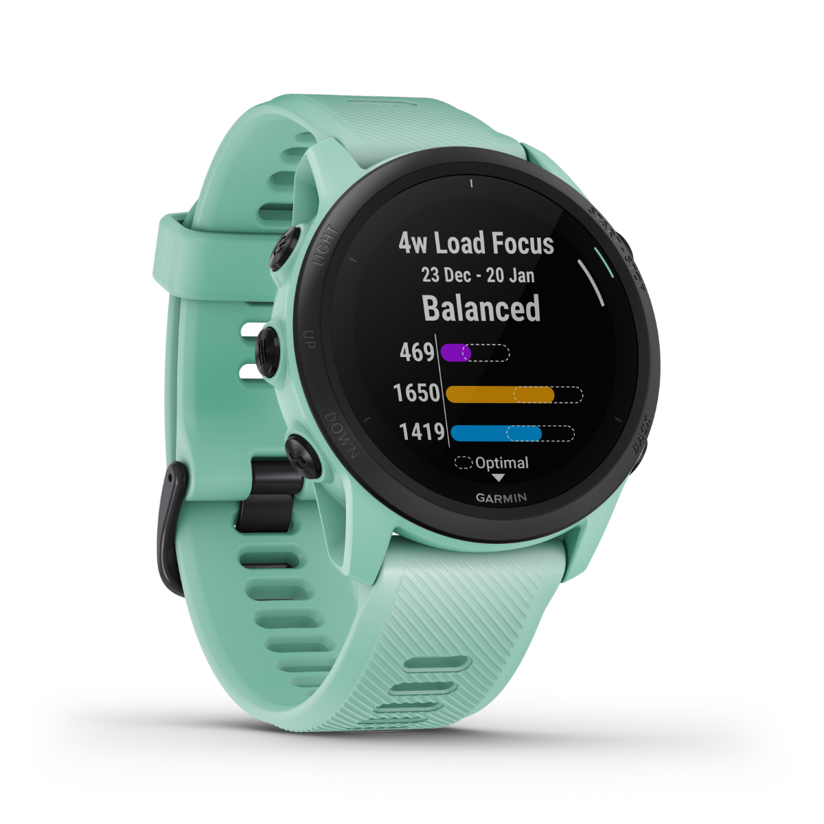 Garmin Forerunner 745 Tropic GPS smartwatch, certified refurbished