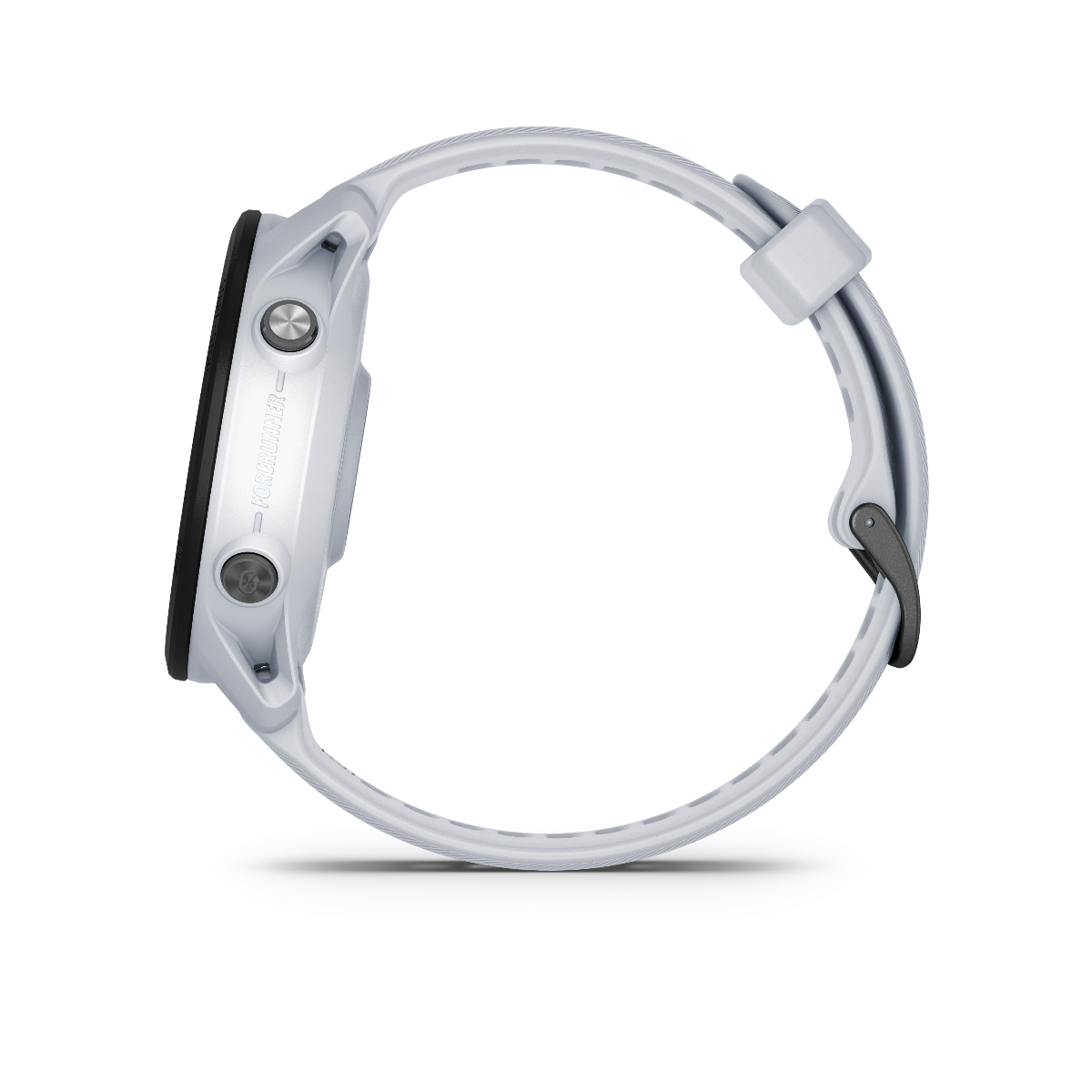 Garmin Forerunner 955 Solar Whitestone smartwatch with white band (010-02638-01)