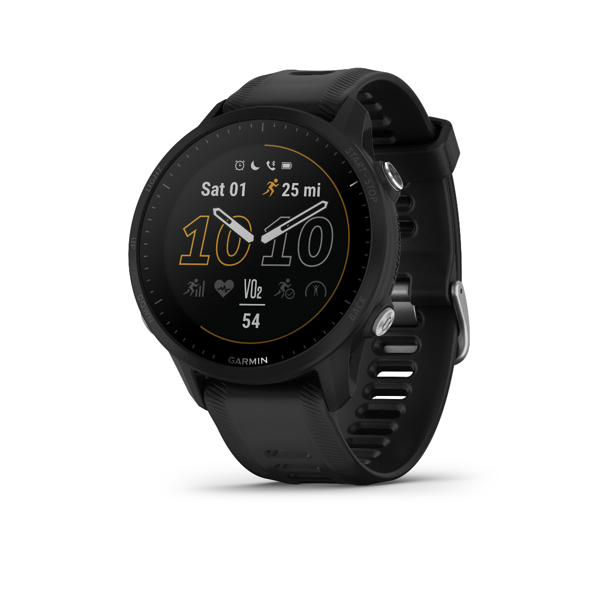 Garmin Forerunner 955 black smart watch, Garmin Certified Refurbished