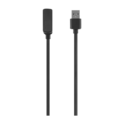 Garmin charging/data clip for Fenix Chronos, black USB-A cable