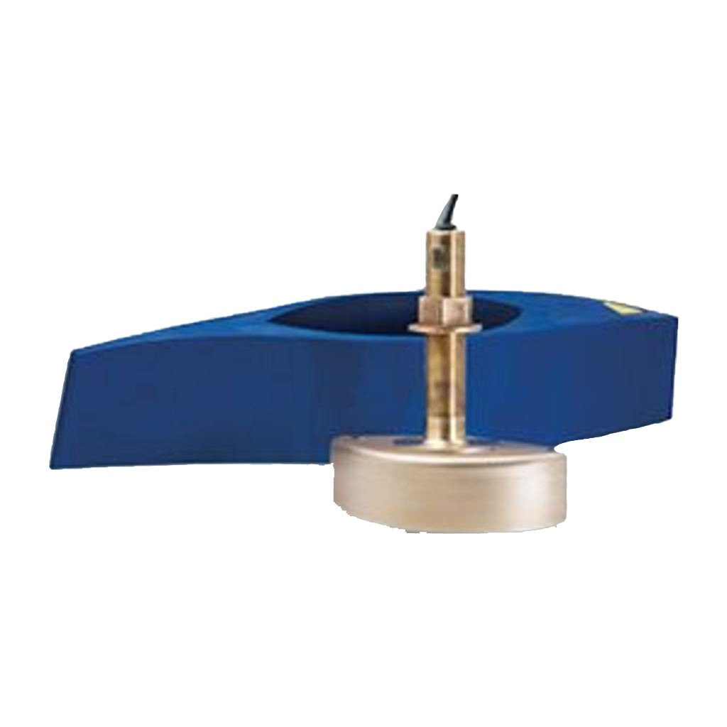 Garmin AIRMAR 1kW B258 bronze thru-hull transducer with fairing, marine electronics