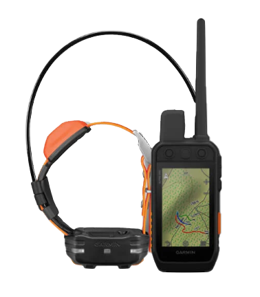 Garmin Alpha 200i Bundle with handheld and T5 Mini dog collar, 2-item set, orange accents