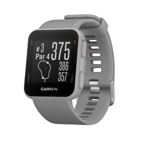 Garmin Approach S10, Powder Gray, Golf GPS Smartwatch & Rangefinder (010-02028-01) by Garmin