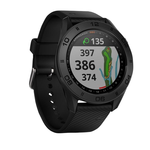 Garmin Approach S60, Black, Golf GPS Smartwatch & Rangefinder (010-01702-00) by Garmin