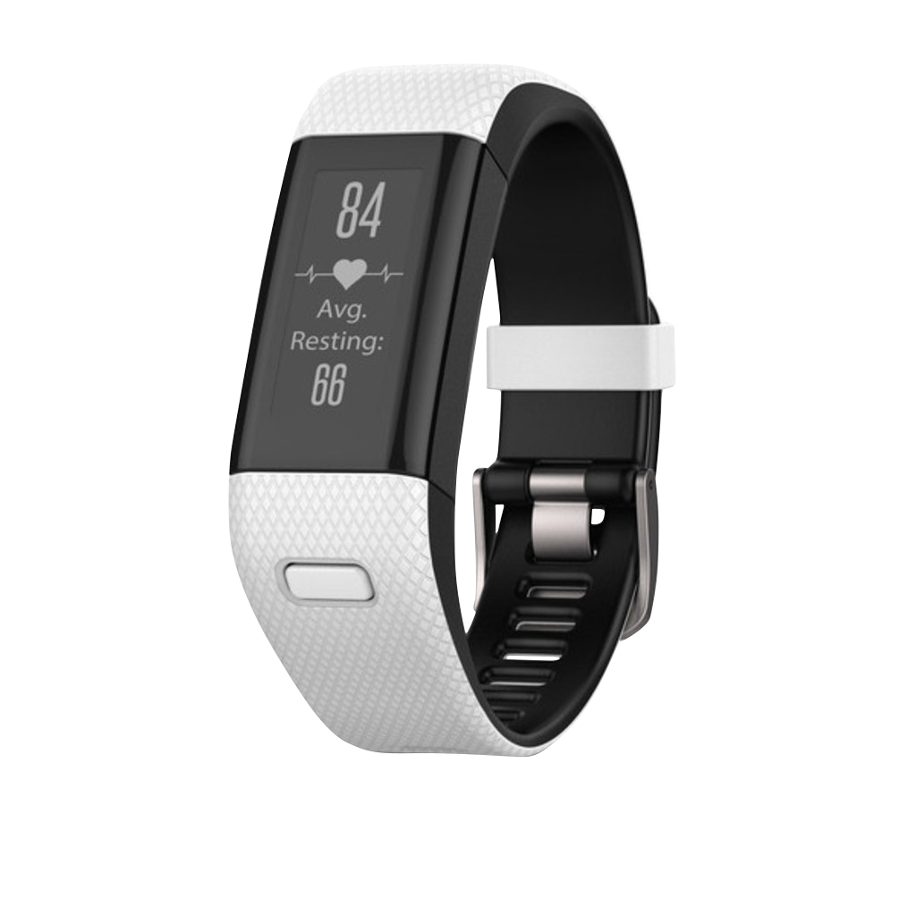 Garmin Approach X40 golf GPS smartwatch, white/black colorway