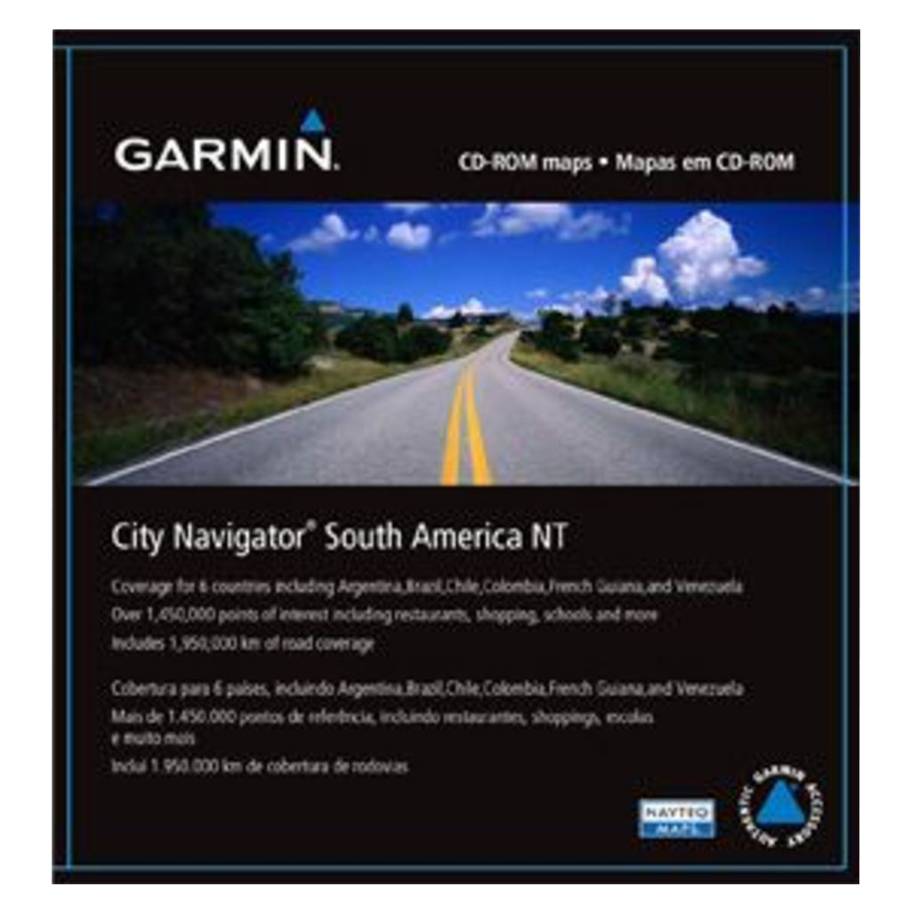 Garmin City Navigator South America NT microSD card (010-11752-00) for GPS maps