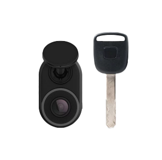 Garmin Dash Cam Mini two-piece black set with compact car dash camera and accessory