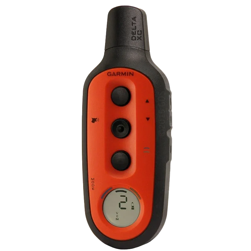 Garmin Delta Upland XC handheld dog training device, certified refurbished, orange/black.