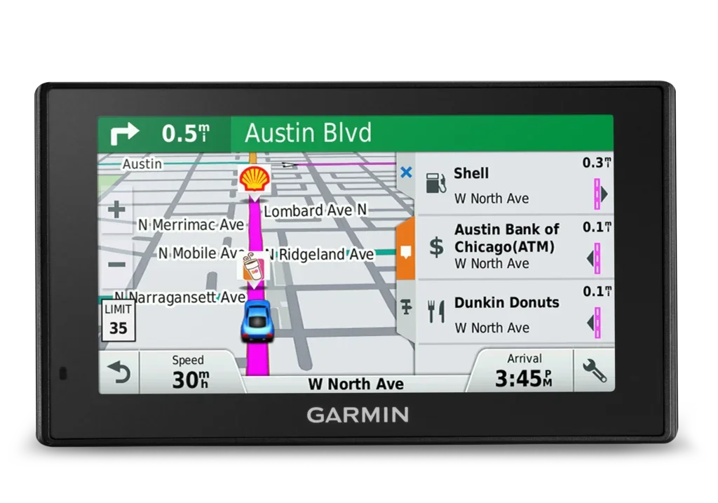 Garmin DriveSmart 70LMT 7-inch GPS navigator, refurbished with North America maps