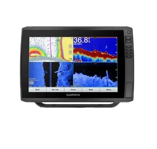 Garmin ECHOMAP Ultra 126sv marine chartplotter with transducer, black