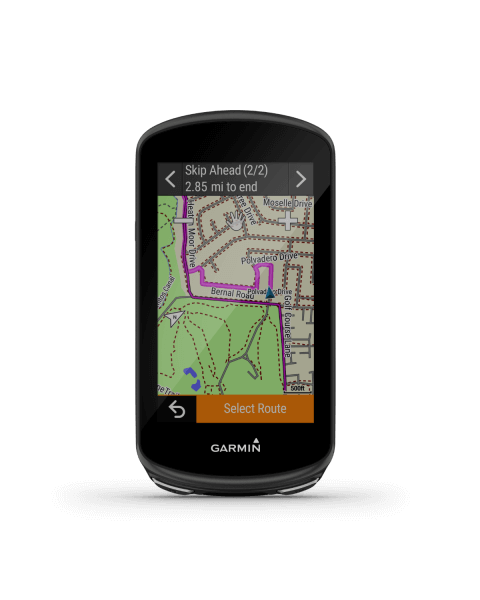Garmin Edge 1030 Plus bicycle computer, black, certified refurbished