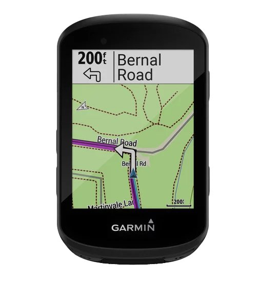 Garmin Edge 530 bicycle computer, black handheld device with map navigation display (010-02060-00)