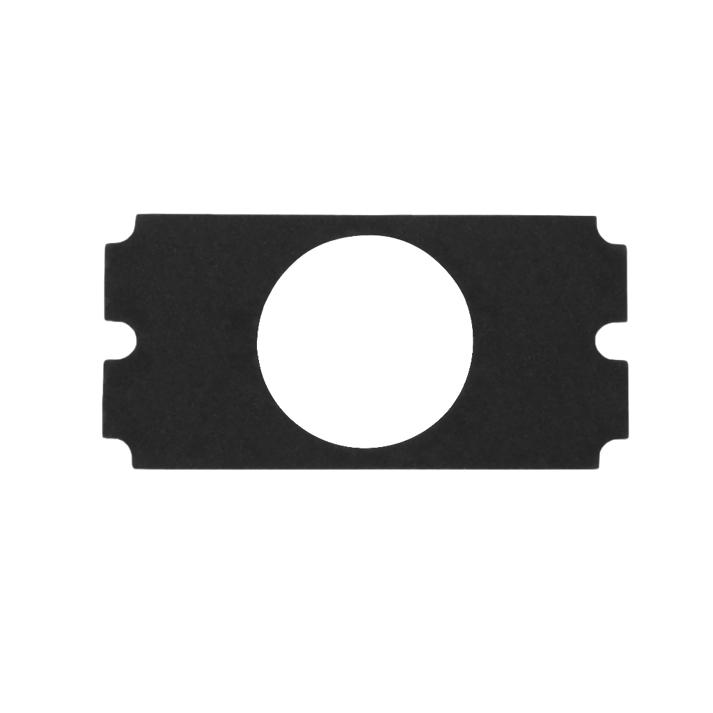 Garmin flush-mount gasket for GNX keypad, black, marine electronics accessory