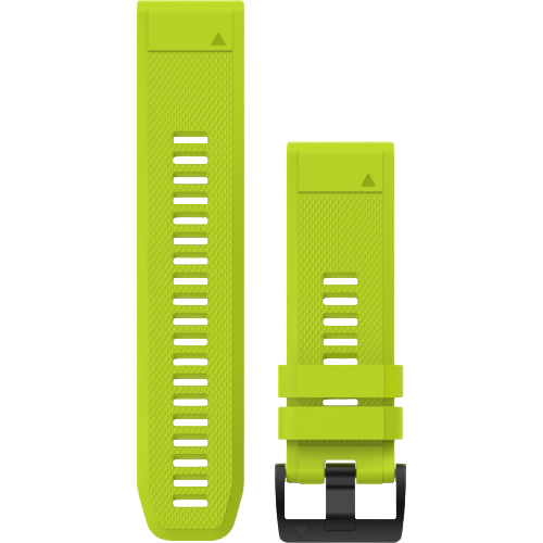Garmin Force Yellow Band watch strap for Vivoactive HR, two-piece silicone band set