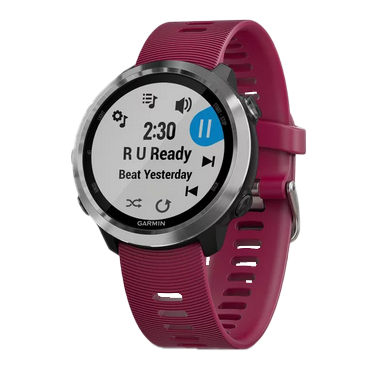 Garmin Forerunner 645 Music smartwatch with cerise strap